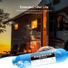 Lifefilter RV Inline Water Filter with Solid Brass 90 Degree