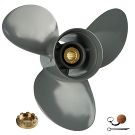 VRIWOY Aluminum Outboard Boat Propeller 15x15, 14.8x17, 14.25x19 Fit for Honda Engines 115HP 135HP 150HP 200HP 225HP 250HP, 15 Spline Tooth RH” (15 Dia x 15 Pitch (OEM: 58130-ZY3-015AH))