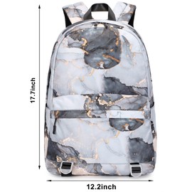 Joyfulife School Backpack for Girls Backpack with Lunch Box Preschool Elementary Primary School Bags Teen Backpack BookBags Set