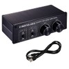 QIUNI Passive Volume Controller with Fully-Balanced & Single-Ended Mode XLR