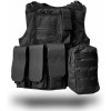 Unbranded Tactical MOLLE Vest Military Combat Police Adjustable Assault Plate