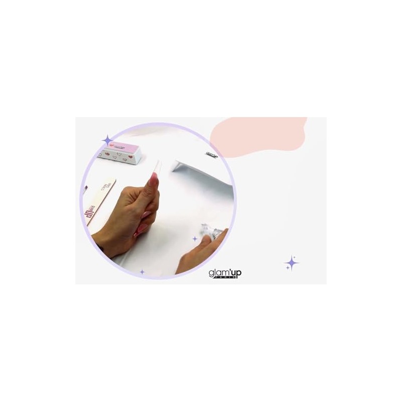 Glam'Up Paris - 120 Acrylic Capsules Pop'it - Nail Tips