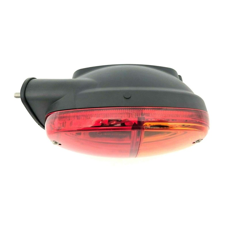 Oval Rear Light 3 Functions: Turn Signal, Position Light, Brake