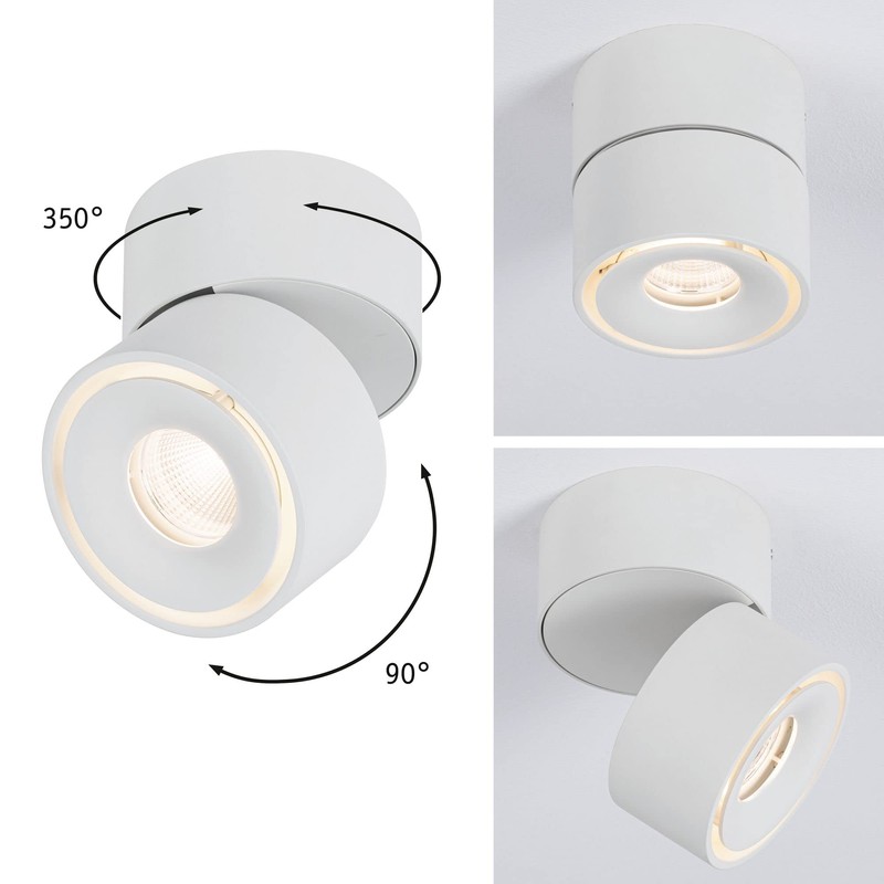 Paulmann Spircle 93373 LED Recessed Ceiling Light 78 mm Including
