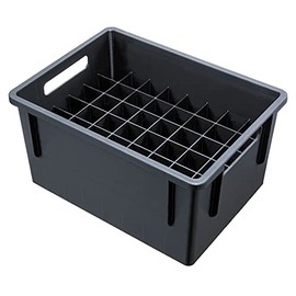 Meiho Squid Stocker BM-S, Color: Black, Size: W 8.9 x D 6.6 x H 4.7 inches (225 x 168 x 120 mm)