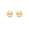 9ct yellow gold 4mm ball stud earrings