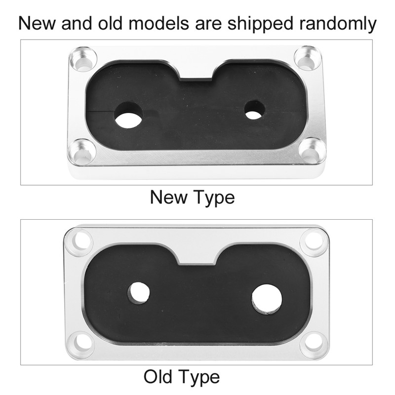 Billet Shifter Box Base Plate Cable Grommet Fit for Civic