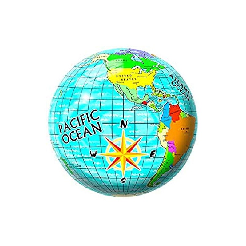 mondo Ball World Map PVC, 230 mm (2400)