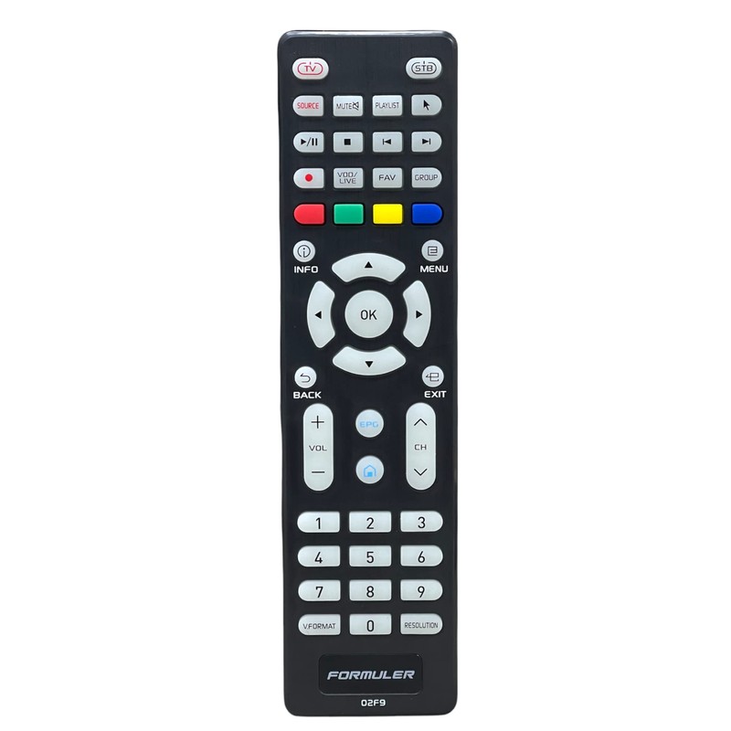 Dreamlink.ca Formuler Luminous Replacement Remote | IR Smart Learning Control(Updated