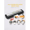 MegaWise Powerful and Compact Vacuum Sealer Machine (Silver)