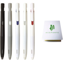 Zebra Blen Retractable Ballpoint Pen, Fine Point 0.5mm, 5 Standard types, Sticky Notes Value Set