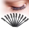 10pcs Plastic Eyelashes Comb Eye Lashes Separator Tool Teeth Eyebrow