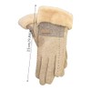 QUINTRA Warm Winter Cycling Gloves for Women, Velvety Thickened, Cold