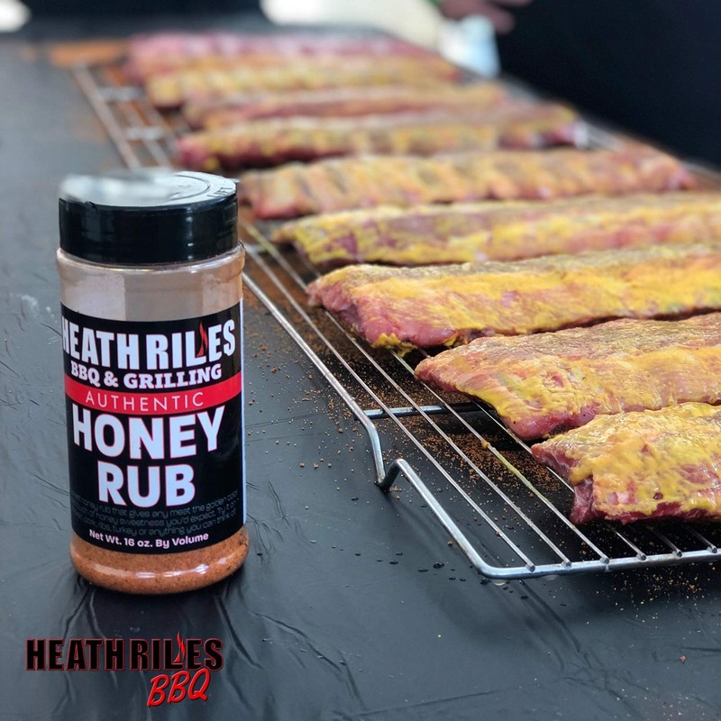 Heath Riles BBQ Honey Rub Combo with Refill Bag (1
