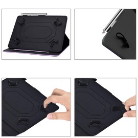 EspZanthic 10.1 Inch Universal Tablet Case Compatible with DOOGEE/Blackview/HotLight/BENEVE/TECLAST/HiGrace/UIVY/OSCAL/SGIN/PRITOM/TPZ/Oangcc/YESTEL/JIKOCXN/JUSYEA/SEBBE