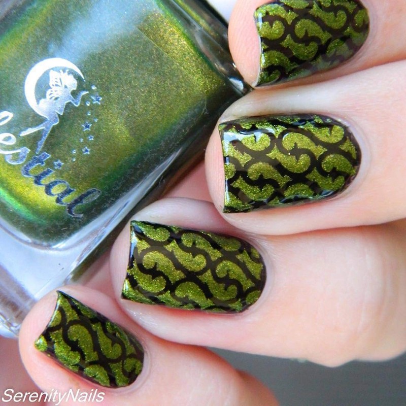 Whats Up Nails - Thorns Vinyl Stencils for Nail Art