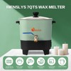 Electric Wax Melter Pot for Candle&Soap Making-Large 7Qts Capacity, Digital