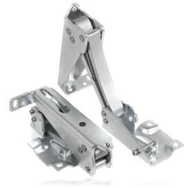 Fridge Freezer Integrated Door Hinge Set compatible with Beko BL20 BL21 BLSF3682 BRS3682 BR11 BSFF3682 BZ30 BZ31 QFS3682 QL22 QLS3682 QZ32