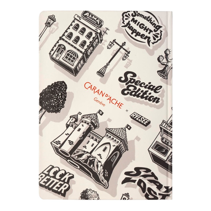 Caran d'Ache Rylsee 0454.323 A5 Blank Sketchbook in Urban Graphic