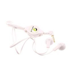 Fonus Retractable Earphones Headphones 3.5mm w Mic Compatible with TCL 60/60R/60 SE/XE NXTPaper, Hands-Free Headset Handsfree Earbuds Earpieces