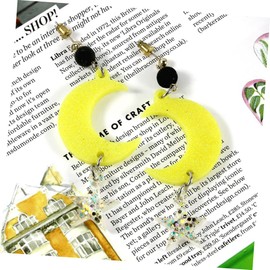 TEHAUX Earring Molds Sets Earrings Molds Kit Star and Moon Shape for DIY Ear Studs and Pendant Casting Trays