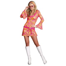 Dreamgirl Go Go Gorgeous Costume, Multi, Medium