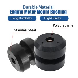 Hoypeyfiy 2Pcs Engine Motor Mount Bushing Replacement for Peterbilt 379 Replace CB2203-72, MR1001