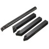 KATSU Lathe Turning Cutting Tool Set with 4PCs Indexable Inserts
