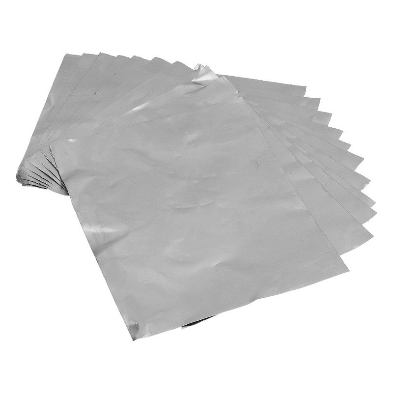 10Pcs Graphite Foil Flexible Paper Gasket Sheet Industrial Motor Pipe