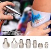 ADOFUN 7-Piece Airbrush Adapter Set Quick Release Adapter for Airbrush