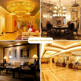 GY6.35 G6.35 LED Bulb 7W AC 110V/120V/130V 700LM GY6.35 Bi-pin Base Warm White 3000K Dimmable G6.35/GY6.35 Base T4 JC Type 65W Halogen Bulbs Equivalent 2-Pack