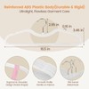 Plastic Hangers 20 Pack Ultra-Thin Space-Saving ABS 360° Swivel Hook