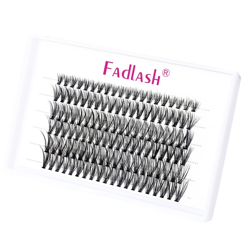 Lash Clusters Extensions 30D Individual Cluster Lashes Black DIY Eyelash