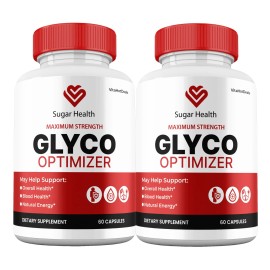 Sugar Health Capsules, Max Strength, SugarHealth Glyco Optimizer (2 Pack)