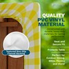 Sorfey Picnic Table Cover with Bench Covers -Fitted with Elastic,