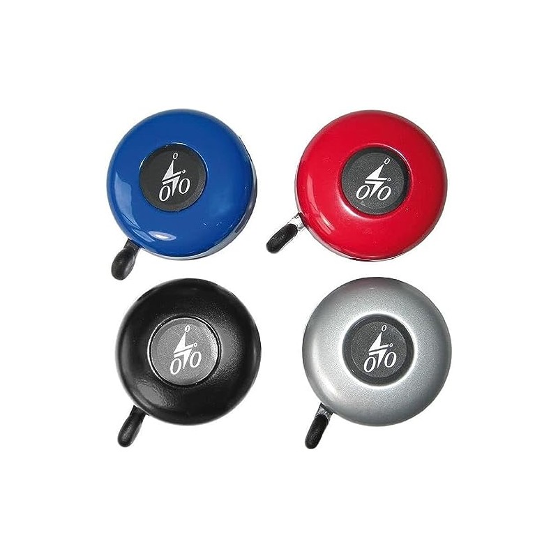 Reich Sport Ding-Dong Bell Aluminium Assorted Colours (Pack of 5)