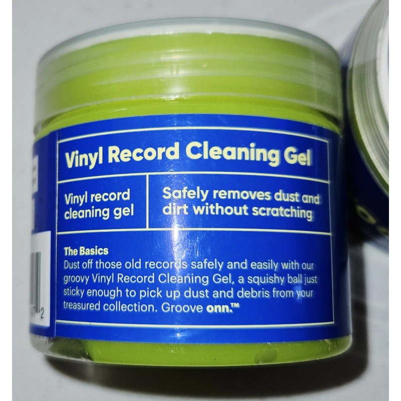 ONN New Groove Onn 5.64oz Vinyl Record Cleaning Gel Goop