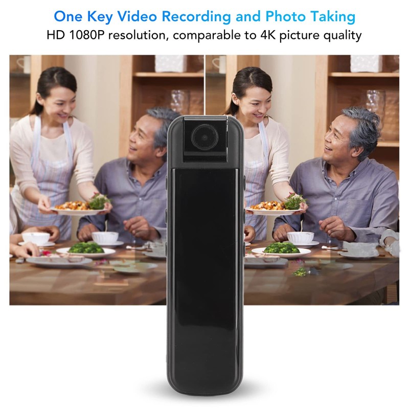 Body Camera, 1080P Body Worn Camera Video Recorder, Night Vision