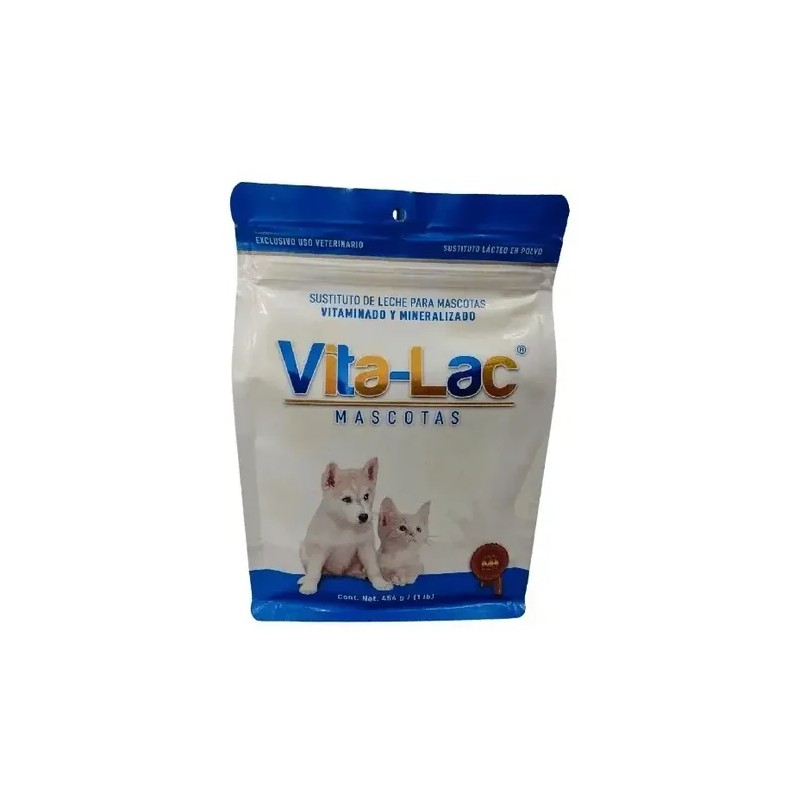 VMA VITA-LAC Sustituto de Leche Cachorros y Gatitos 454g