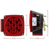 NGHTMRE New LED Submersible Trailer Tail Light Kit, 12V LED