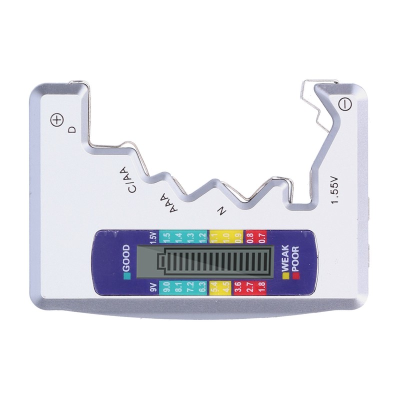 Battery Tester Universal Household Capacity Checker for D C AA