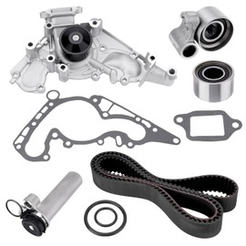 Timing Belt Kit with Water Pump Compatible with Lexus GS400, GS430, GX470, LS400, LS430, LX470, SC400, SC430 Toyota 4Runner, Land Cruiser, Sequoia, Tundra, Replaces# TKT021 TCKWP298