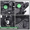 LQI Headlights Assembly Compatible with 2015 2016 2017 Ford F150