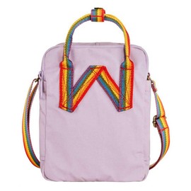 Fjällräven Unisex Kånken Rainbow Sling Pastel Lavender Rainbow One Size