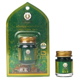 태국 오리지널 허브 쿨링 밤 여행 야외활동 온가족 바디 진정 크림, 15g, 3개 Thai Original Herbal Cooling Balm for Travel and Outdoor Activities, Family Body Soothing Cream, 15g, 3 Pack, 15g × 1개