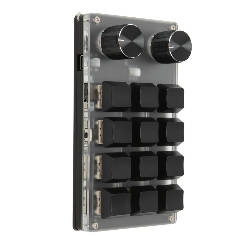 Mini Keypad Knob Design Red Switch Dual Mode Plug and