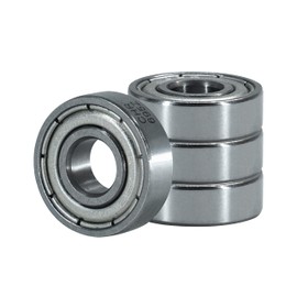 CHR Ball Bearings | 695ZZ | 10 Pack | 5mm x 13mm x 4mm | Double Rubber Sealed Deep Groove Ball Bearings | Lubricated Chrome Steel | ISO 9001-2015 Certified