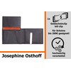 Josephine Osthoff Hannover Wallet Money Clip Genuine Leather with RFID