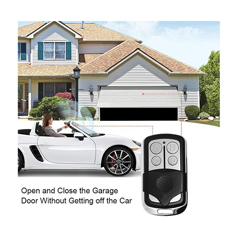 [2 Pack] TAVICE SEIP Remote TM60 SKR433-1 SKRJ433 Compatible Garage/Gate