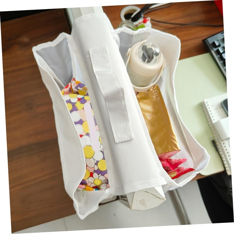 WOONEKY Bath Toy Organizer Saddle Shape Mesh Bag Wide Opening